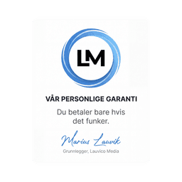 Vår personlige garanti