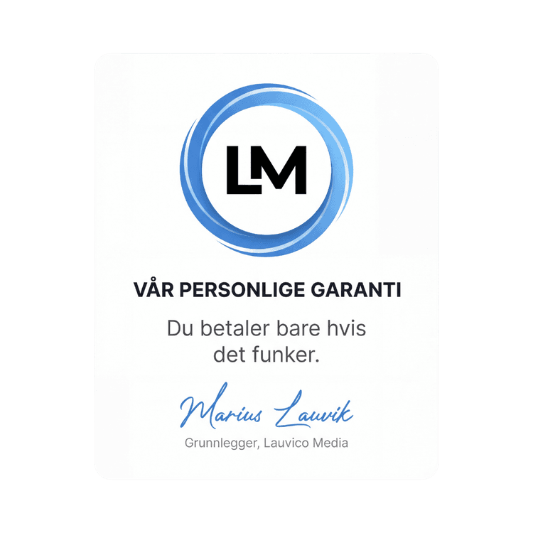 Vår personlige garanti